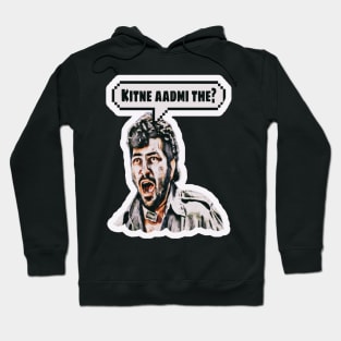 Kitne Aadmi The Funny Hindi Dialogue Hoodie